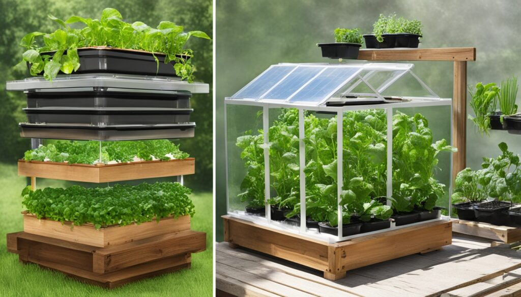 types of aquaponics systems